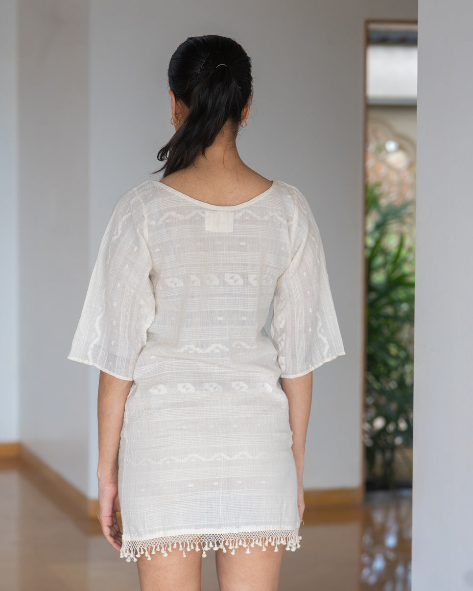 Baaloo Jamdani Tunic Dress