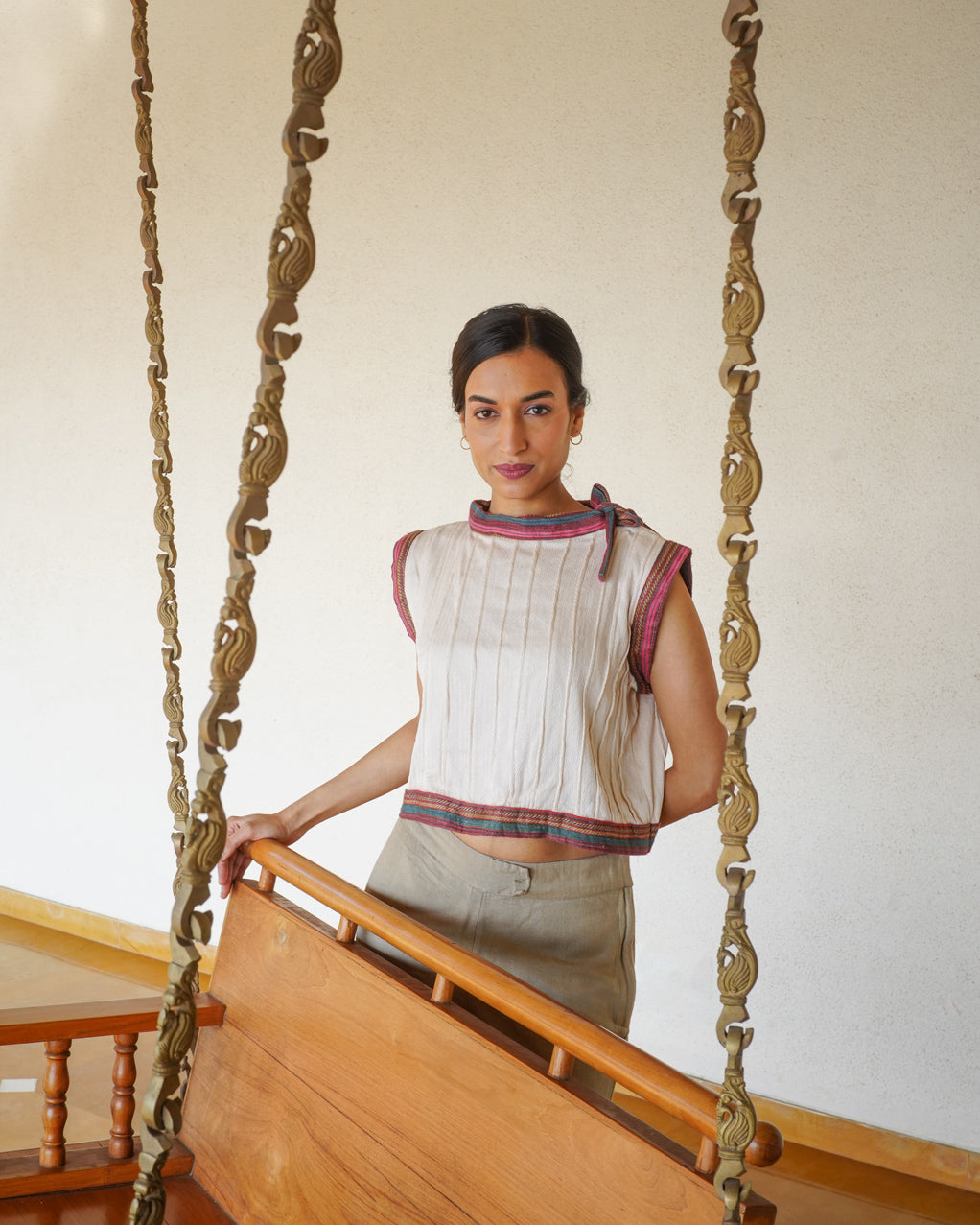 Heera Bow Tie Top
