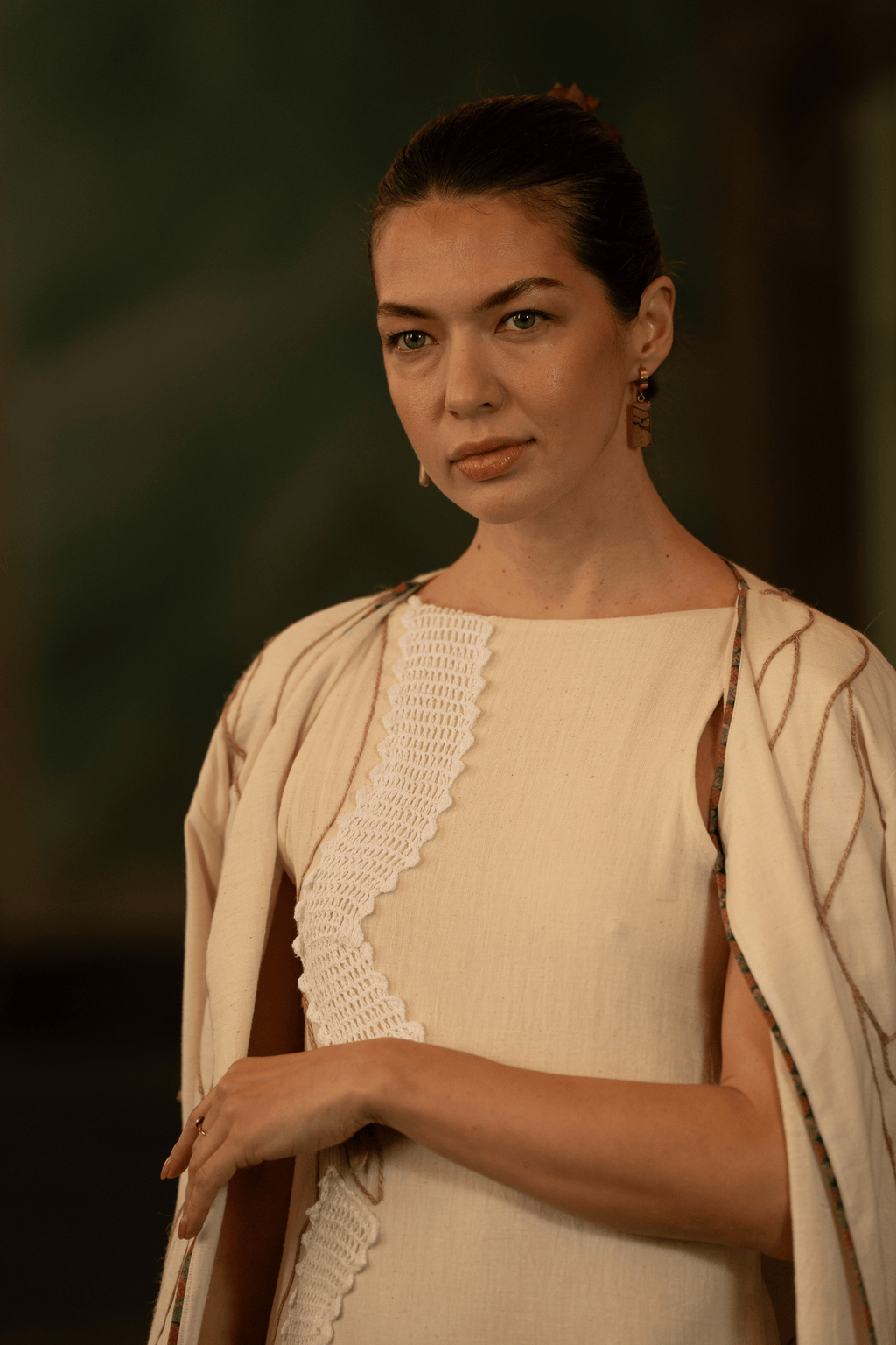 Latika Cowl Back Gown