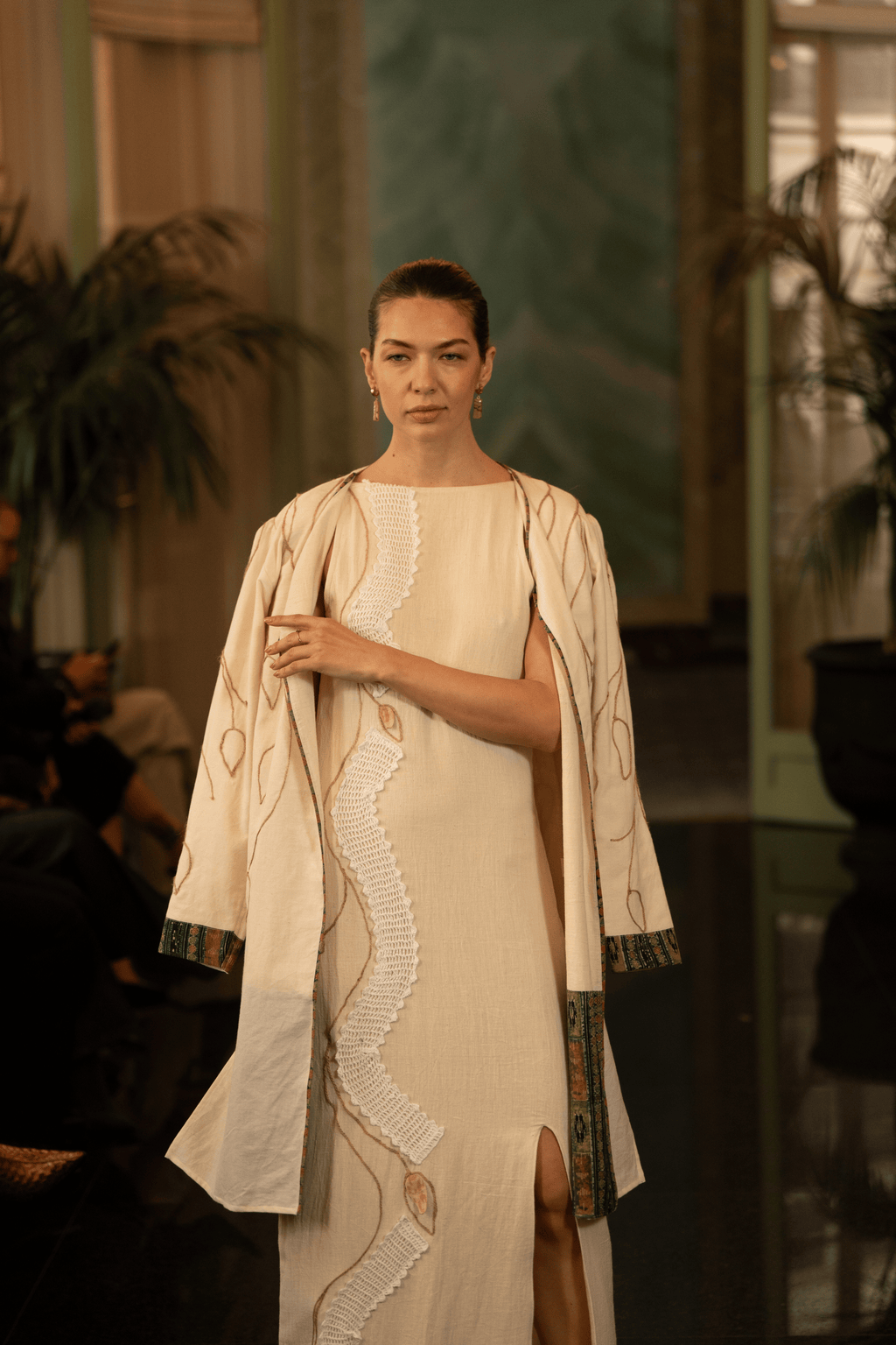 Latika Cowl Back Gown