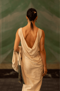 Latika Cowl Back Gown