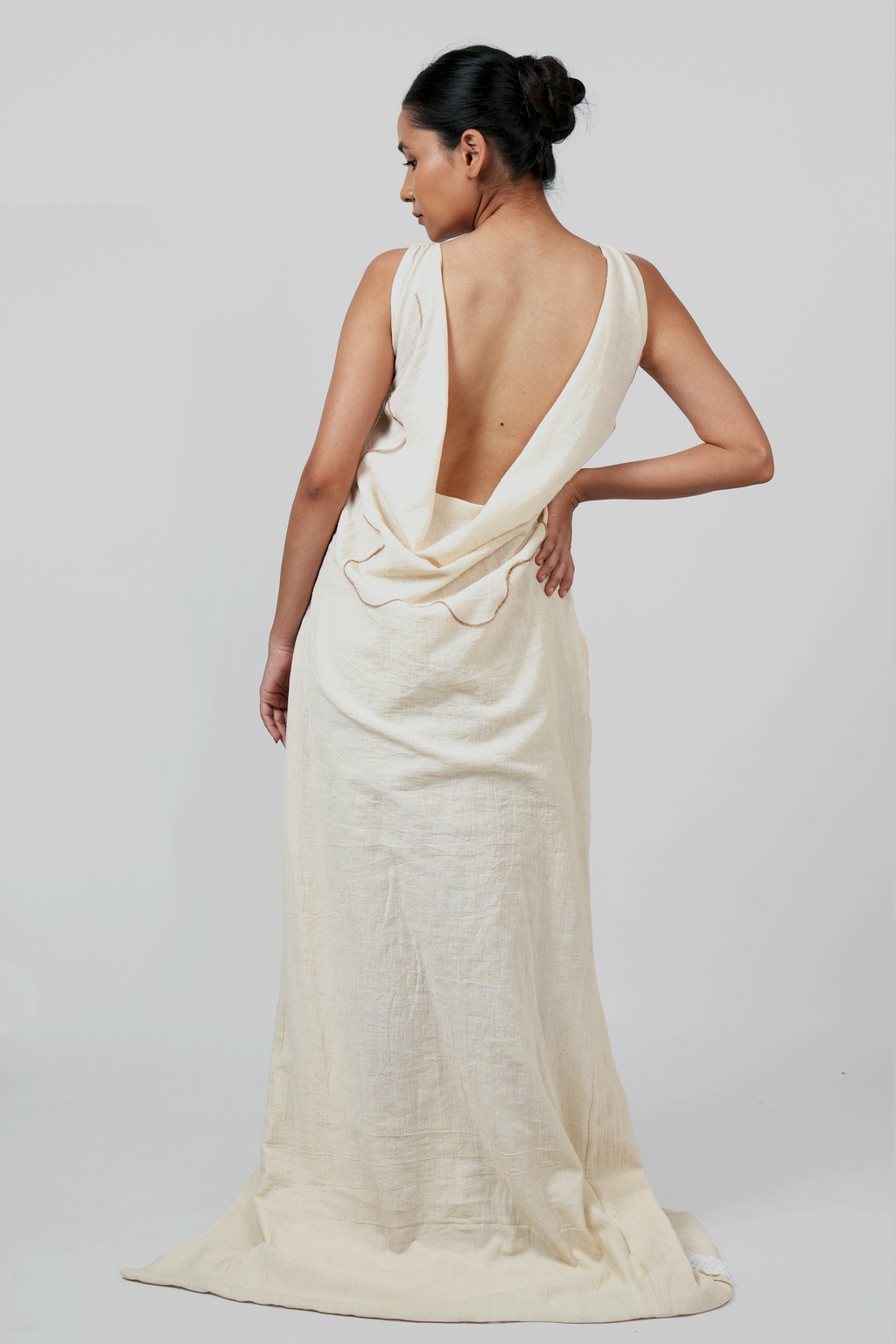 Latika Cowl Back Gown