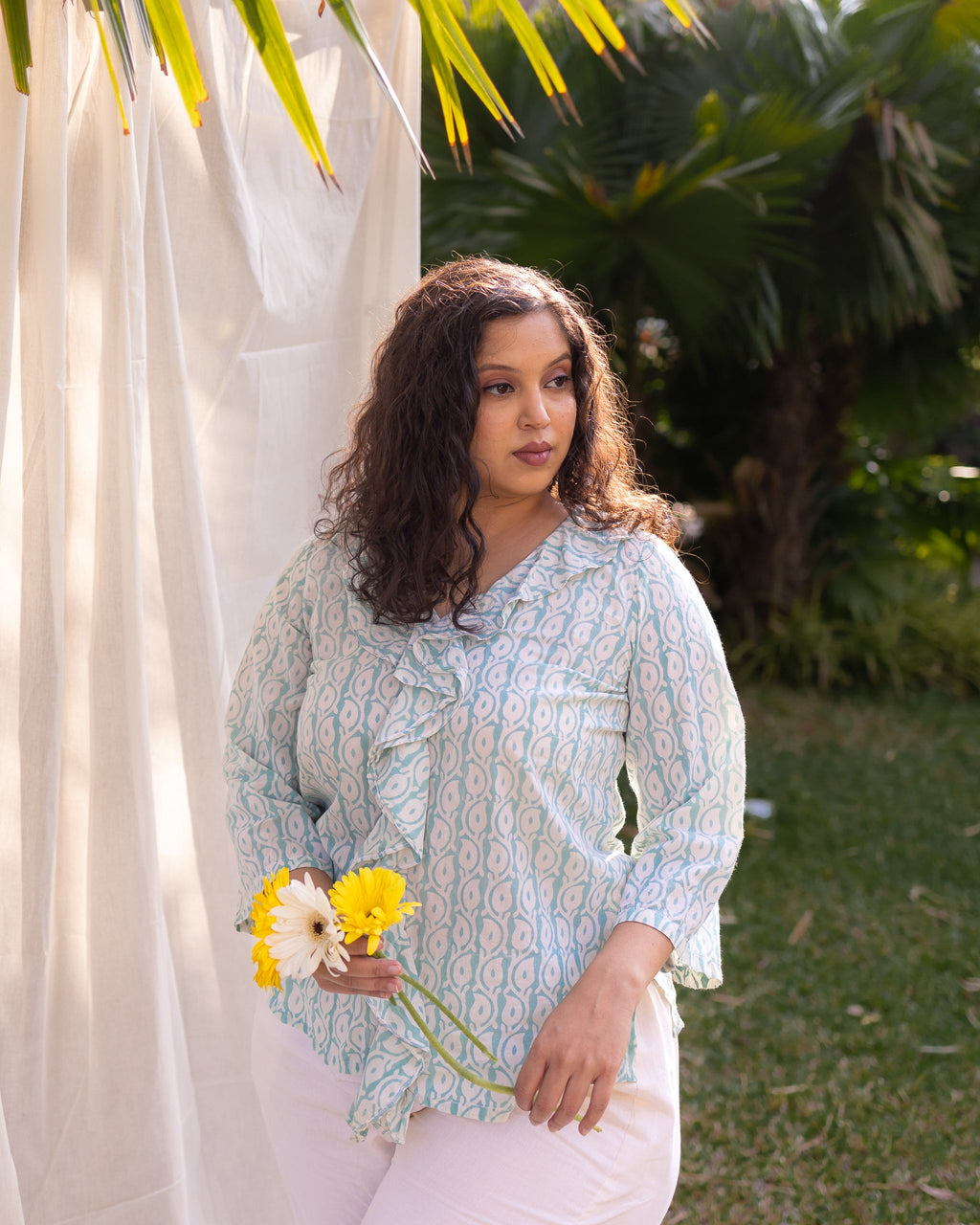 Sukusum Ruffled Top