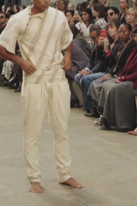 Kesar Colour Block Shirt-Pant
